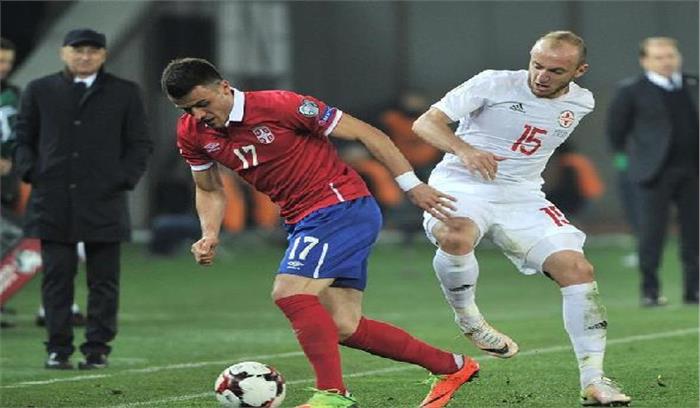 विश्व कप क्वालीफायर में सर्बिया ने जार्जिया को हराया