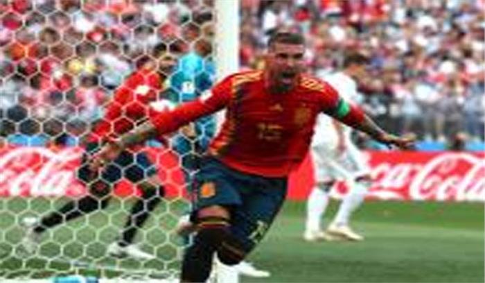 स्पेन के कप्तान सर्जियो रामोस ने टीवी प्रेजेंटर से रचाई शादी