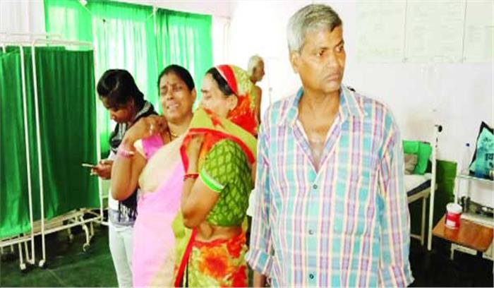 जिला अस्पताल में मरीज की मौत पर परिजनों ने मचाया हंगामा