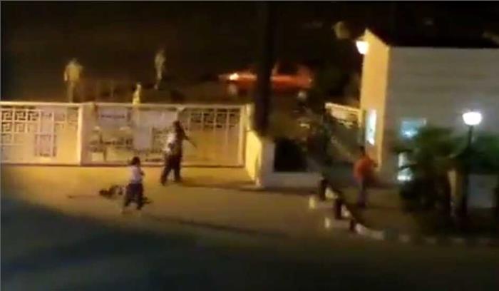 देर रात पार्टी को रोकने पर दबंगों ने सुरक्षाकर्मी को पीटा