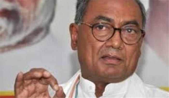 दिग्विजय सिंह की यात्रा नौ अप्रैल को शंकराचार्य के सानिध्य में पूरी होगी