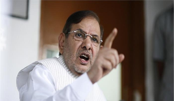 जनादेश का अपमान लोकतंत्र का गला घोटने के समान : शरद