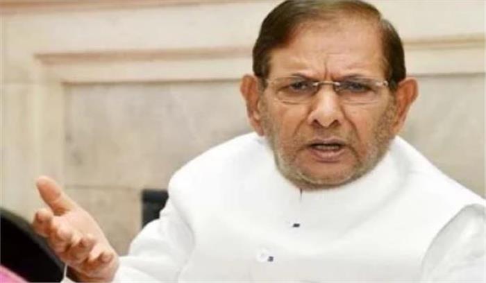 मोदी सरकार लोकतंत्र को कुचलने का प्रयास कर रही: शरद यादव