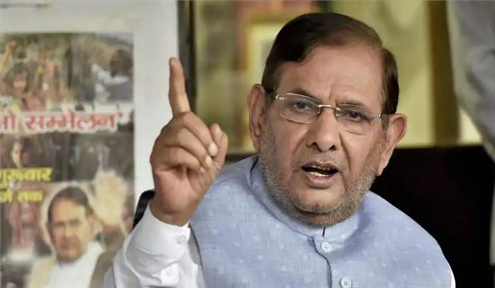 भाजपा के खिलाफ बनेगा महागठबंधन और बिना चेहरे के चुनाव लड़ेंगे: शरद यादव