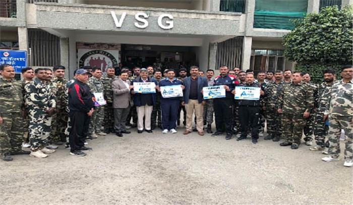 हॉफ मैराथन के लिए शासन व प्रशासन ने दिया समर्थन 