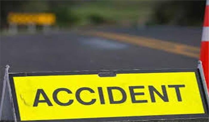 सड़क दुर्घटना में बाइक सवार कांग्रेस नेता की मौत