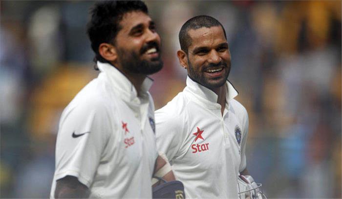 आईसीसी टेस्ट रैंकिंग में शिखर धवन और मुरली विजय ने किया सुधार