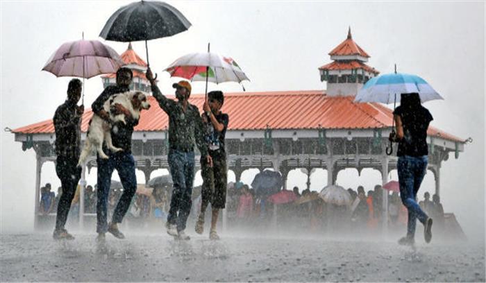 हिमाचल प्रदेश में अगले तीन दिनों तक भारी बारिश के आसार