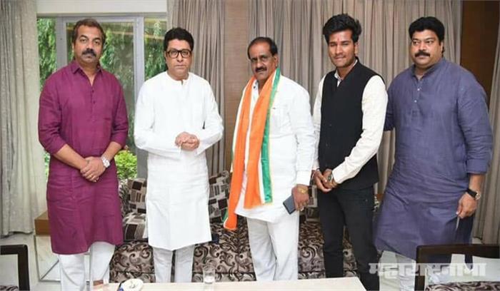 पूर्व महापौर सुदाम सोनवणे समर्थकों संग मनसे में शामिल