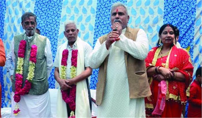 श्री चित्रगुप्त प्रतिमा प्राण प्रतिष्ठा वार्षिकोत्सव का आयोजन