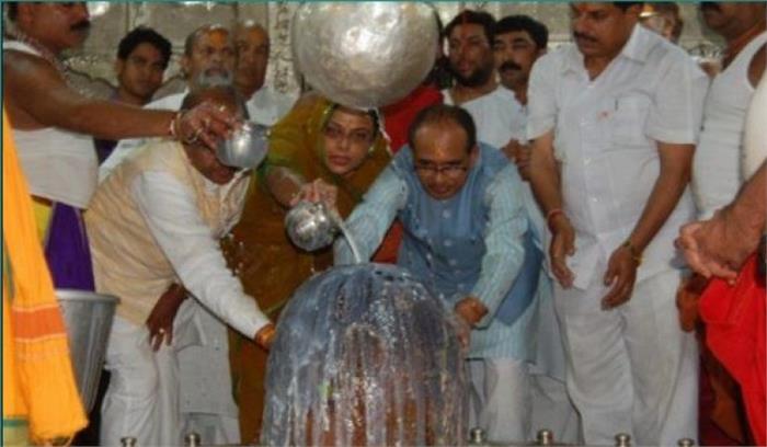 शिवराज सिंह चौहान ने पत्नी संग की भोलेनाथ की पूजा