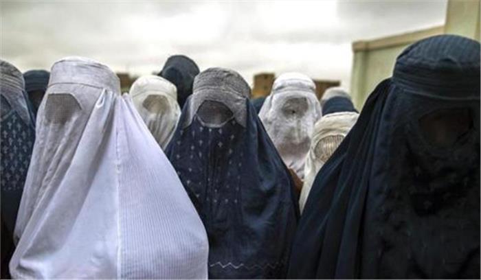 श्रीलंका का हवाला देकर शिवसेना ने कहा, सार्वजनिक स्थानों पर बुर्का पर प्रतिबंध की मांग की