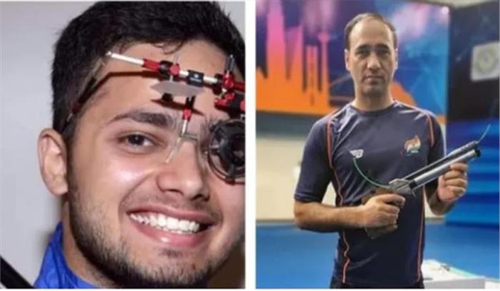 निशानेबाजी में भारत को सोना-चांदी साथ-साथ, मनीष नरवाल ने स्वर्ण पदक और सिंहराज ने रजत पदक जीता