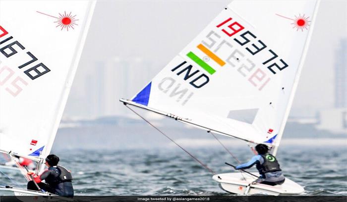 एशियन गेम्स(सेलिंग): महिलाओं की 49-ईआर एफएक्स स्पर्धा में भारत को मिला रजत