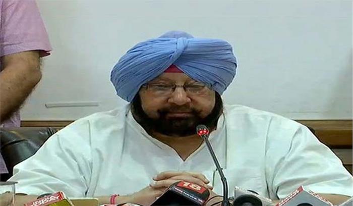 सिद्धू का पाकिस्तान के सेना प्रमुख से गले मिलना अच्छा नहीं : अमरिंदर