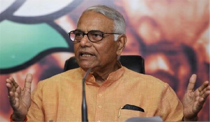 सिन्हा ने बीजेपी पर फिर साधा निशाना, नोटबंदी और जीएसटी को गलत बताया