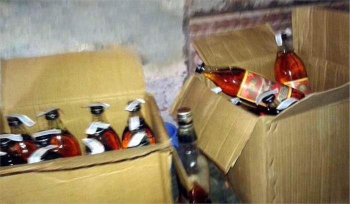 सिरसा पुलिस ने जब्त की 100 पेटी अंग्रेजी और देसी शराब