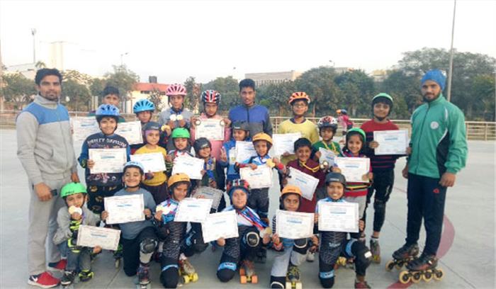 ओपन रोलर स्पीड स्केटिंग चैंपियनशिप का आयोजन