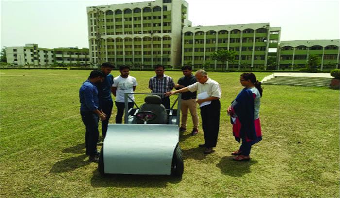 छात्रों के बनाए नवप्रवर्तनशील प्रोजेक्ट्स का हुआ प्रदर्शन