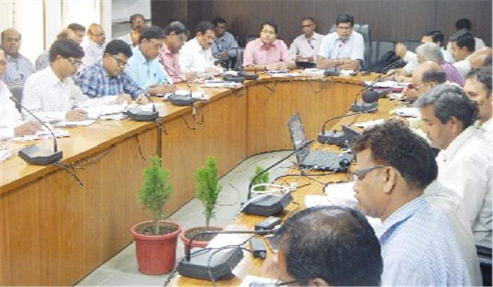 बाढ़ आपदा प्रबंधन एवं राहत की बैठक