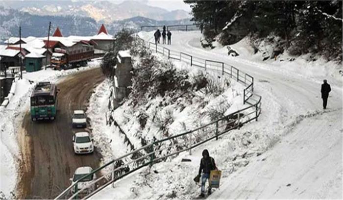 हिमाचल प्रदेश :बर्फबारी के बाद मनाली-लेह राजमार्ग बंद हिमाचल प्रदेश :बर्फबारी के बाद मनाली-लेह राजमार्ग बंद