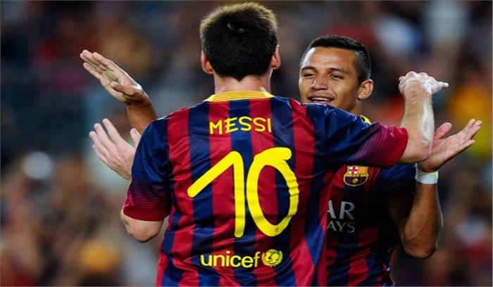 चेल्सी से मैच के बाद मैंने मेसी को रोते हुए देखा है: ऐलक्सिस सांचेज चेल्सी से मैच के बाद मैंने मेसी को रोते हुए देखा है: ऐलक्सिस सांचेज