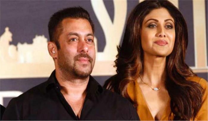 वाल्मीकि समाज ने फूंका सलमान व शिल्पा शेट्टी का पुतला