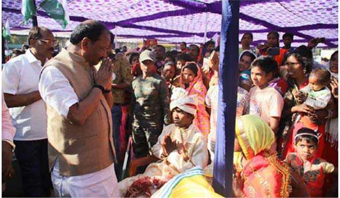 समाज हित में सार्थक कदम है सामूहिक विवाह : रघुवर