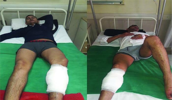 अंतरराज्यीय लुटेरों को पुलिस ने मुठभेड़ में दबोचा अंतरराज्यीय लुटेरों को पुलिस ने मुठभेड़ में दबोचा