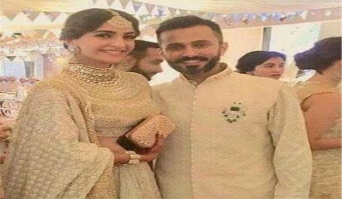 सोनम और आनंद की शादी की रस्में हुई शुरु