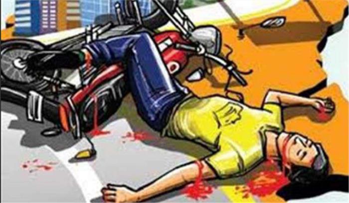 उत्तर प्रदेश: सोनभद्र में अनियंत्रित हुई मोटरसाइकिल से गिरने से ग्राम प्रधान की मौत 