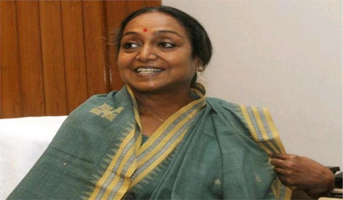 सोनिया गांधी से मीरा कुमार की मुलाकात