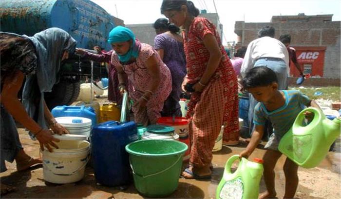 दक्षिणी व पूर्वी दिल्ली पानी का भारी संकट
