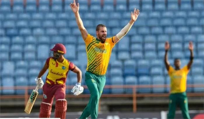 ग्रेनाडा टी 20: रोमांचक मुकाबले में द.अफ्रीका ने विंडीज को हराया
