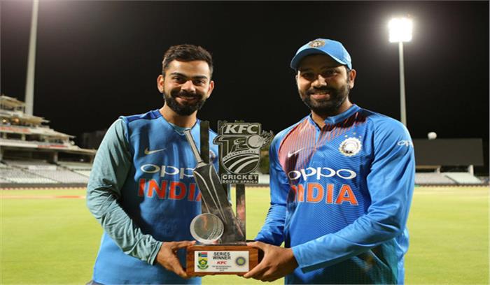 टीम के लिए गेंदबाजों ने अच्छा काम किया: रोहित शर्मा टीम के लिए गेंदबाजों ने अच्छा काम किया: रोहित शर्मा