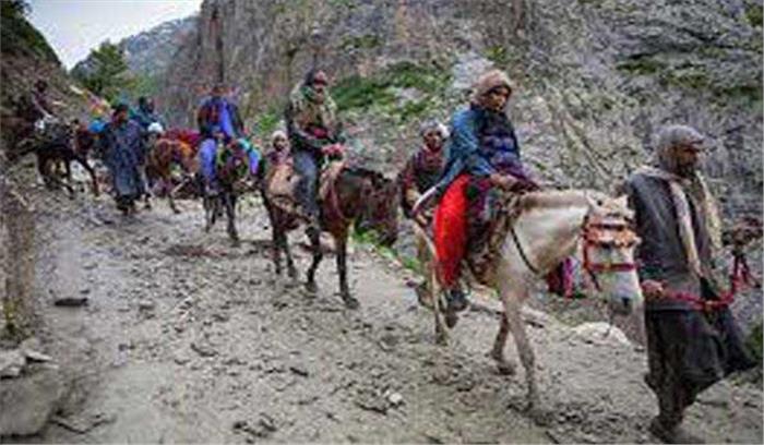 शिविर में दिल का दौरा पड़ने से अमरनाथ श्रद्धालु की मौत