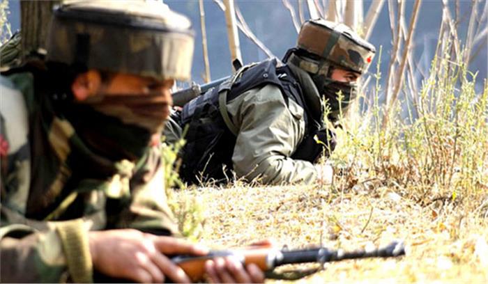 कश्मीर: सुरक्षाबलों के साथ मुठभेड़ में आतंकवादी की मौत