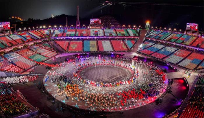 भविष्य में शांति का संदेश देते हुए हुआ शीतकालीन ओलम्पिक खेलों का समापन भविष्य में शांति का संदेश देते हुए हुआ शीतकालीन ओलम्पिक खेलों का समापन