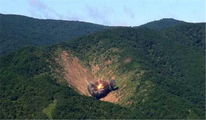 उत्तर कोरिया के परमाणु परीक्षण केंद्र के पास भूकंप के हल्के झटके