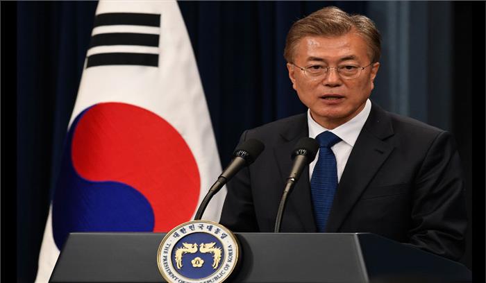 कोरिया और अमेरिका के साथ त्रिकोणीय शिखर सम्मेलन की मून जे-इन ने जताई उम्मीद