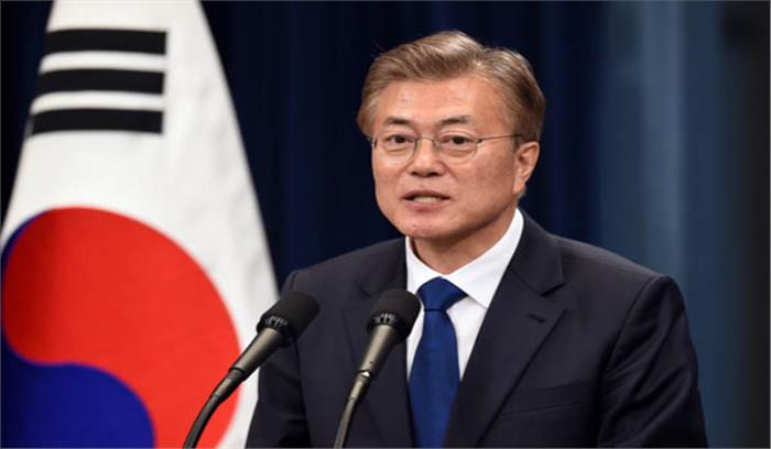 कोरियाई प्रायद्वीप को परमाणु हथियारों से मुक्त करने का लक्ष्य छोड़ा नही जा सकता: मून जेइ इन