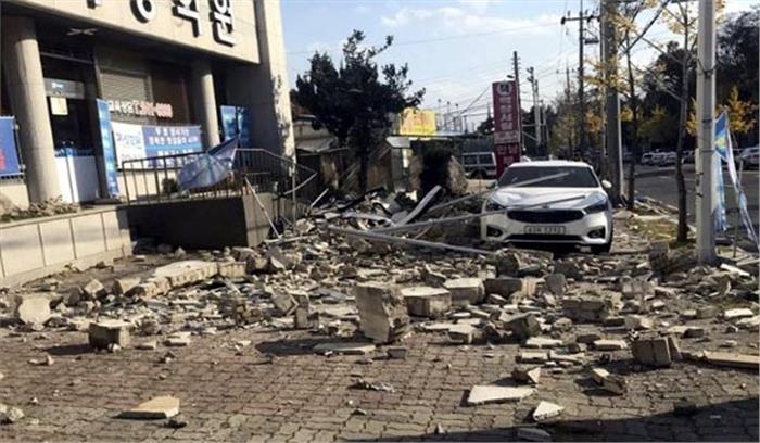 5.4 तीव्रता के भूकंप से दहला दक्षिण कोरिया