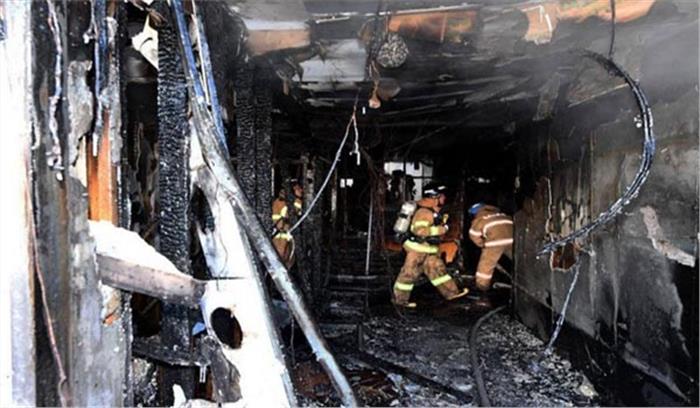 दक्षिण कोरिया के अस्पताल में आग, 37 की मौत, 150 घायल दक्षिण कोरिया के अस्पताल में आग, 37 की मौत, 150 घायल