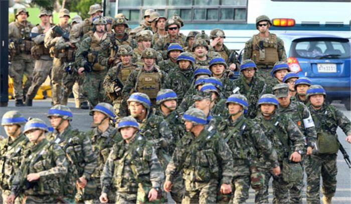 अमेरिका और दक्षिण कोरिया का संयुक्त हवाई अभ्यास आज से शुरु