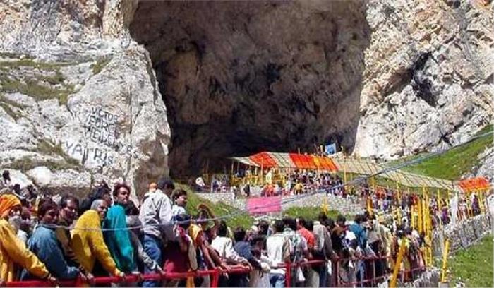 दक्षिण कश्मीर में अमरनाथ यात्रा सुचारू रूप से चल रही