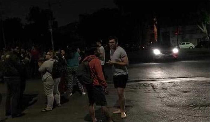 5.4 तीव्रता वाले भूकंप से दहला दक्षिणी मेक्सिको 5.4 तीव्रता वाले भूकंप से दहला दक्षिणी मेक्सिको