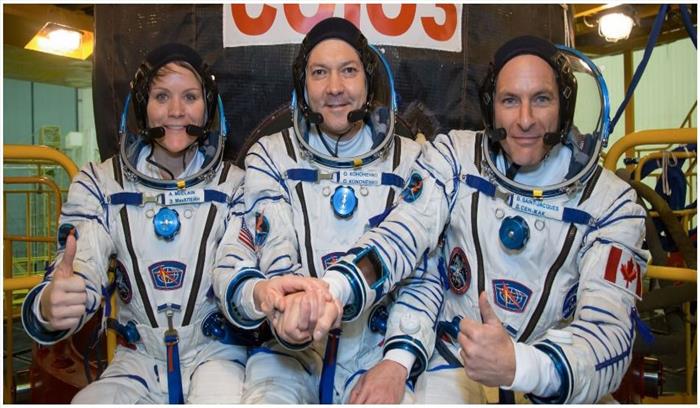 तीन अंतरिक्ष यात्री सोमवार को अंतरिक्ष केंद्र के लिए रवाना होंगे :नासा