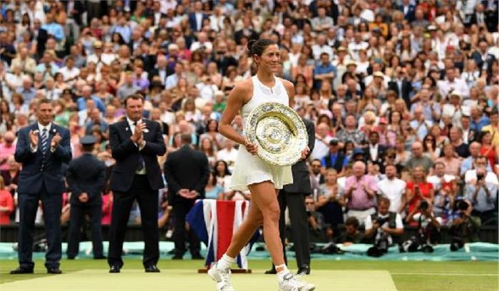 डब्ल्यूटीए रैंकिंग में शीर्ष स्थान पर आने से खुश हूं : मुगुरुजा