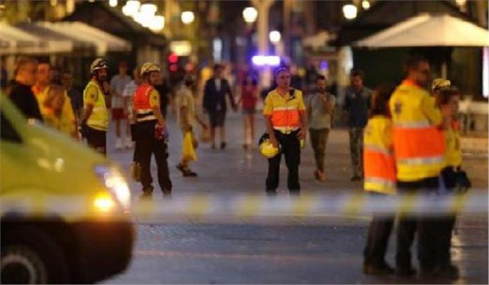 बार्सिलोना:  वैन चालक सहित 8 की मौत, 4 हिरासत में