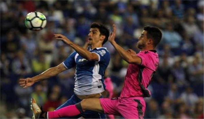 स्पेनिश लीग : इस्पानयोल-लेवांते का मुकाबला ड्रॉ